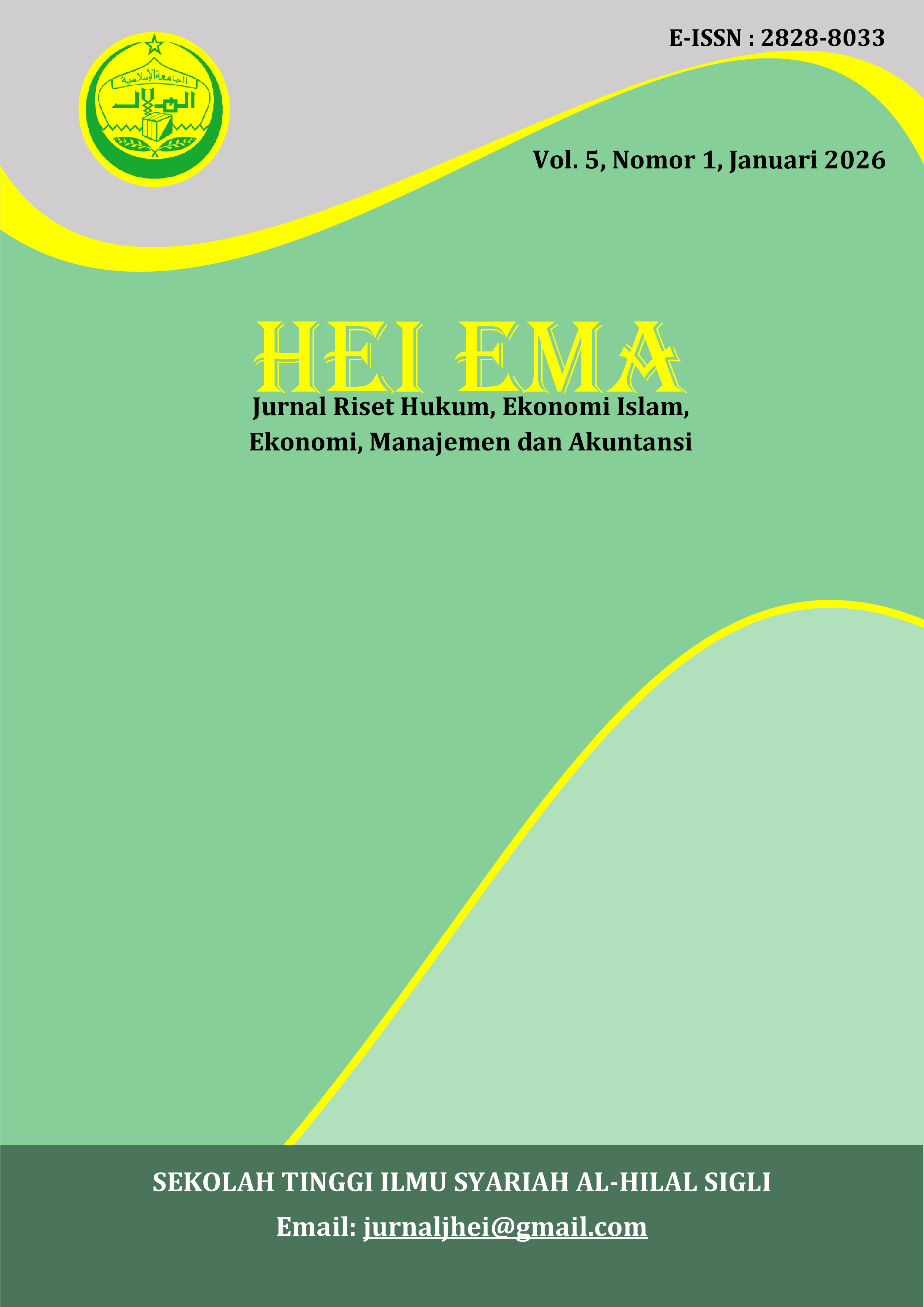 					View Vol. 5 No. 1 (2026): Januari
				
